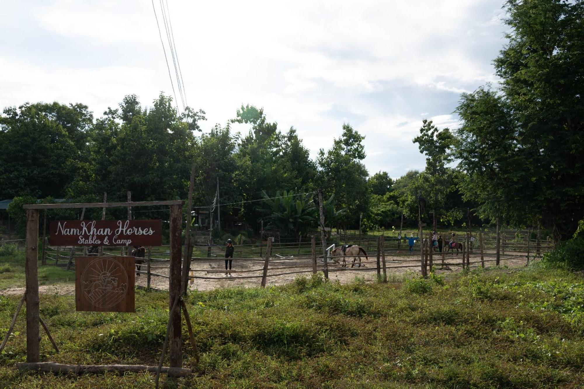 Namkhan Horses Stables Luang Prabang Ngoại thất bức ảnh